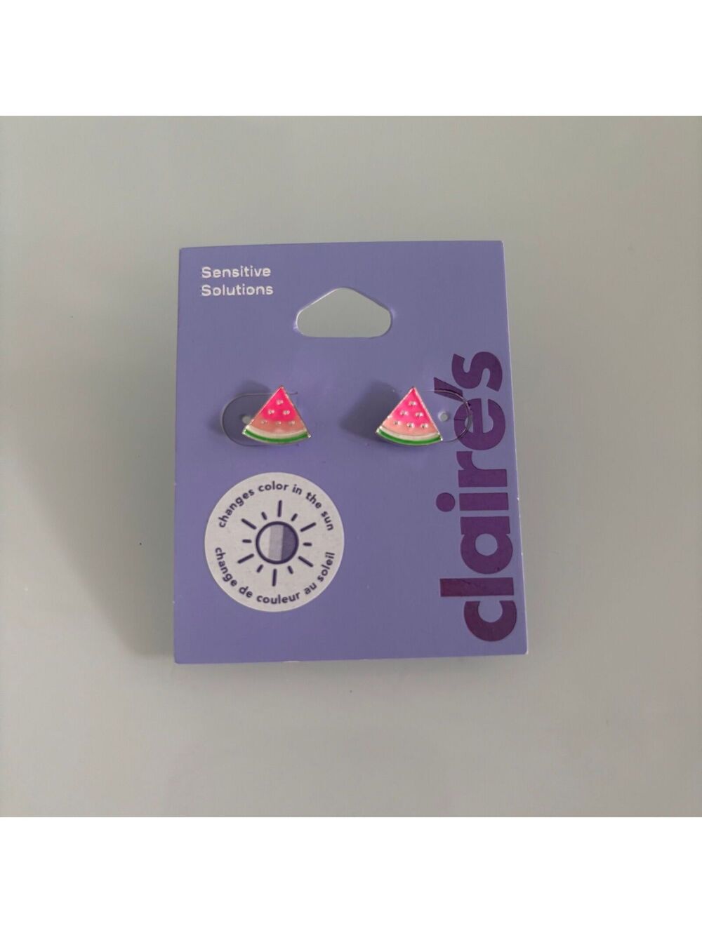 Claire’s Watermelon Earrings Color Changing